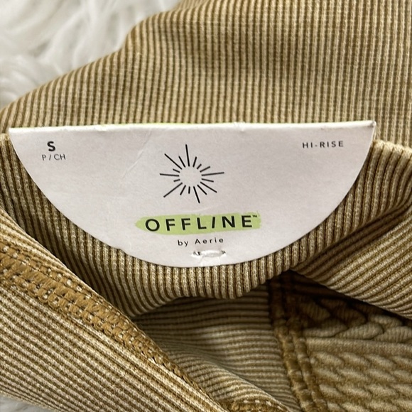 Aerie Offline Big Chill Seamless 7/8 Braided Leggings Size Small NEW - Picture 11 of 15